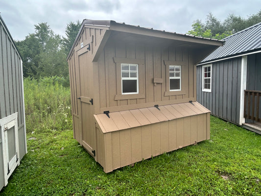 8x6 chicken coop used *65910