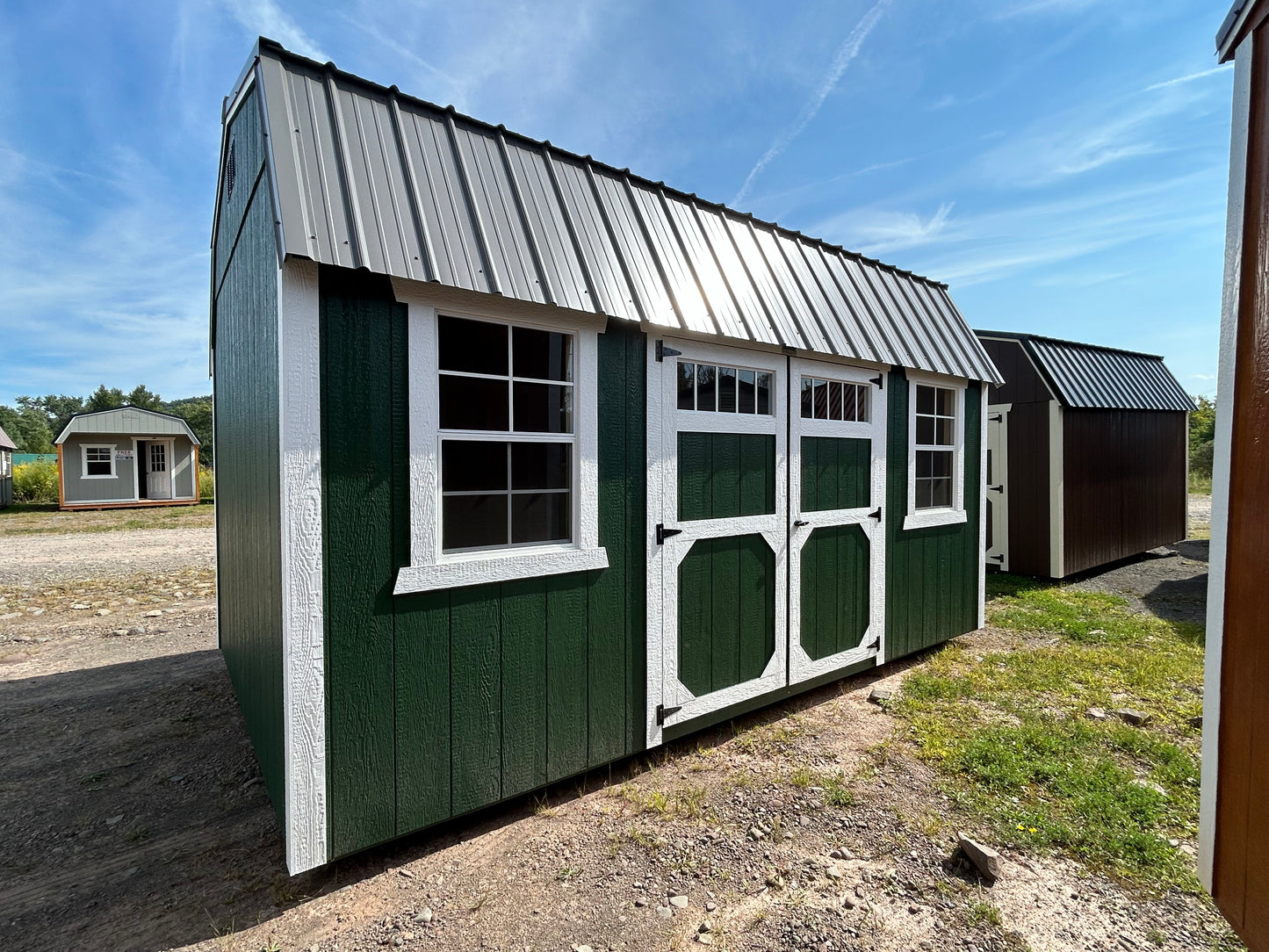 10x16 Side Lofted Barn 71822