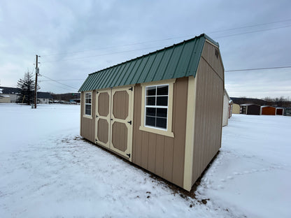 10x16 Side lofted Barn 72027