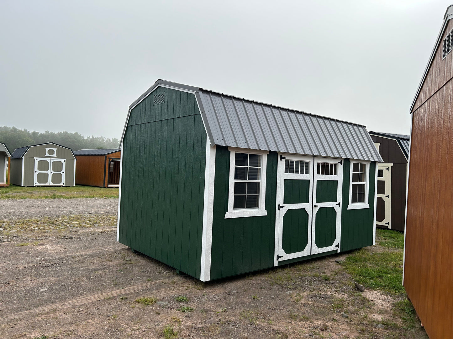 10x16 Side Lofted Barn 71822