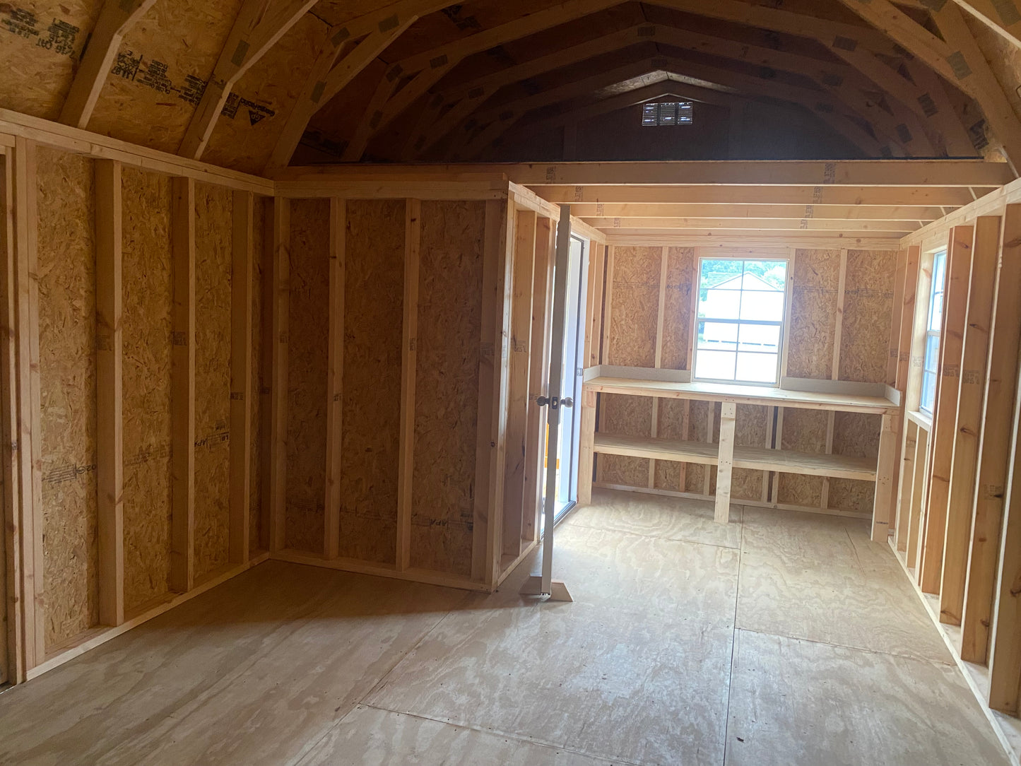 12x24 Lofted Side Porch 72729