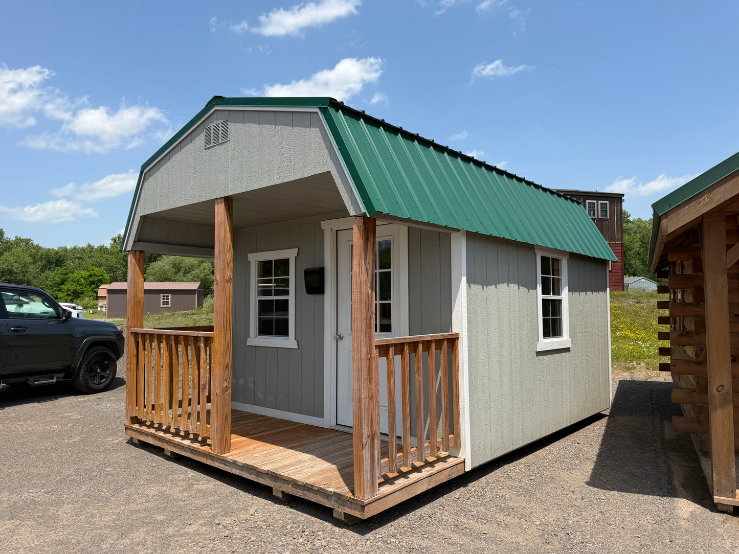 12x16 Lofted Playhouse 66418