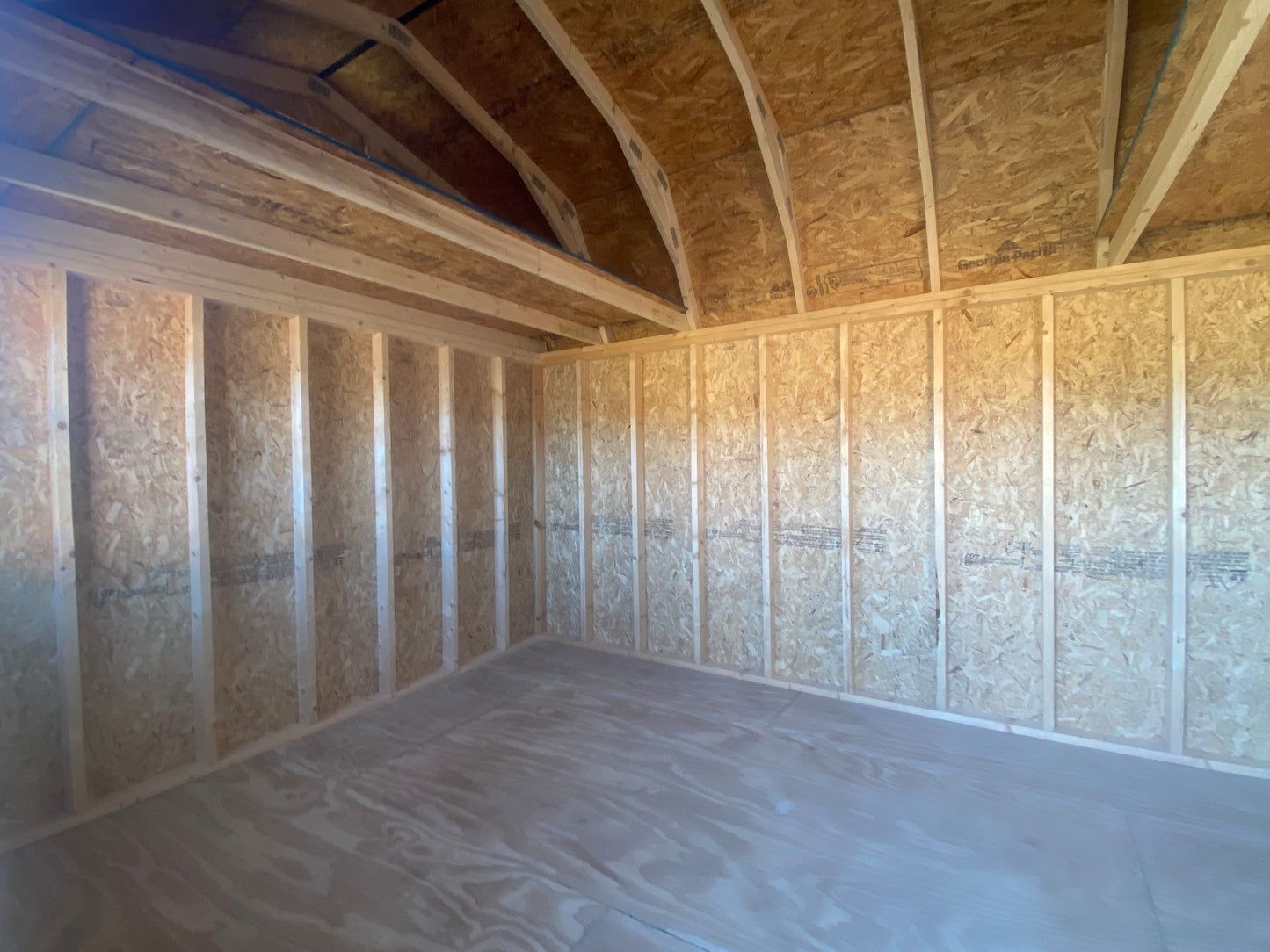 10x14 Side Lofted Barn 72642