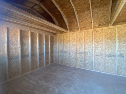 10x14 Side Lofted Barn 72642