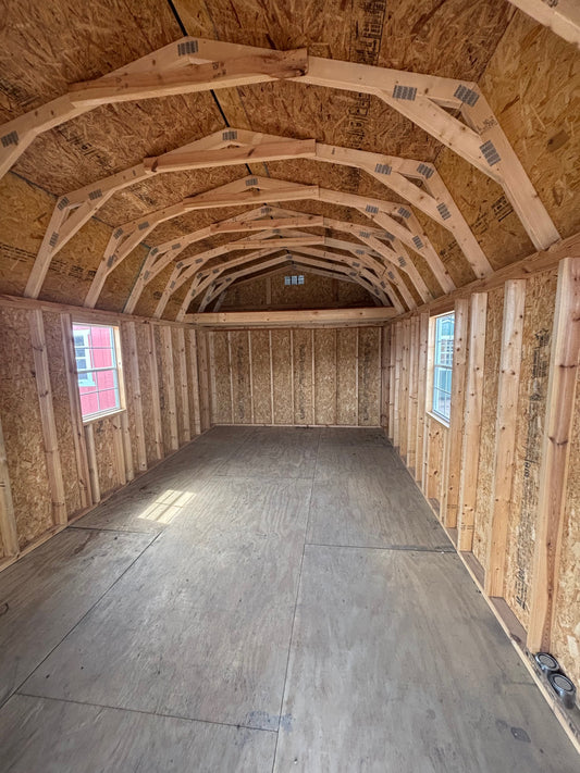 12x24 Lofted Playhouse 72477