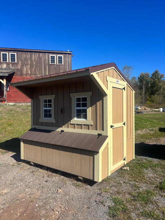 8x6 Chicken Coop C10242