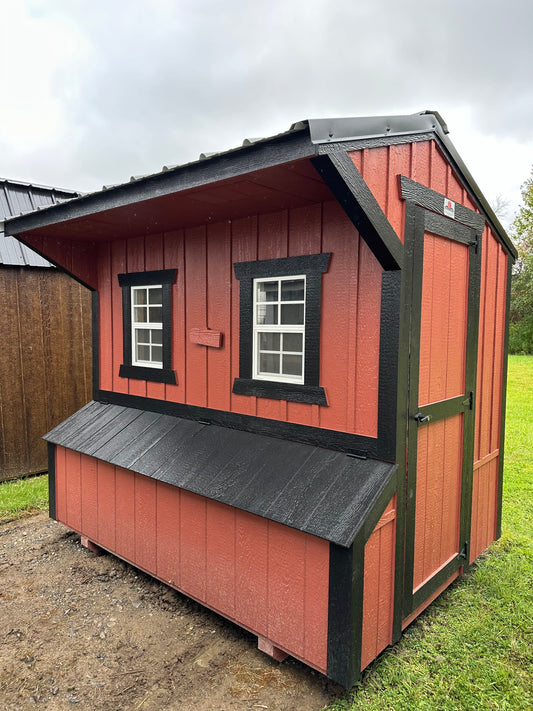 8x6 Chicken Coop 71619