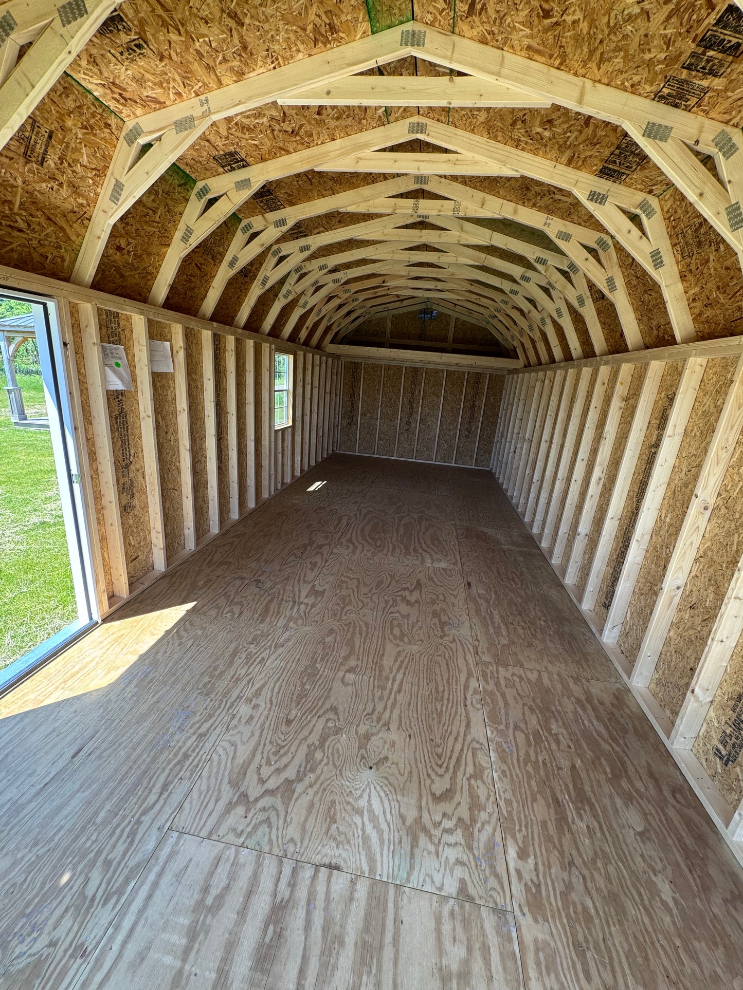 12x28 Lofted Garage C10503