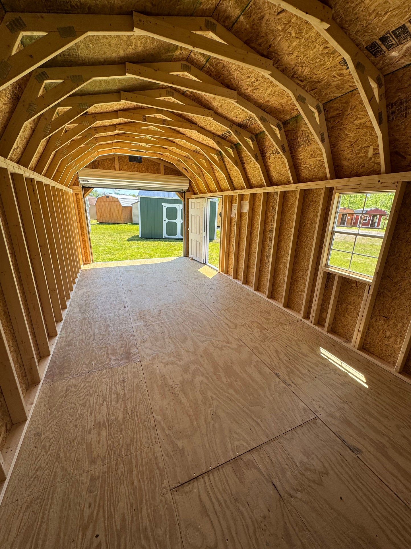 12x28 Lofted Garage C10503