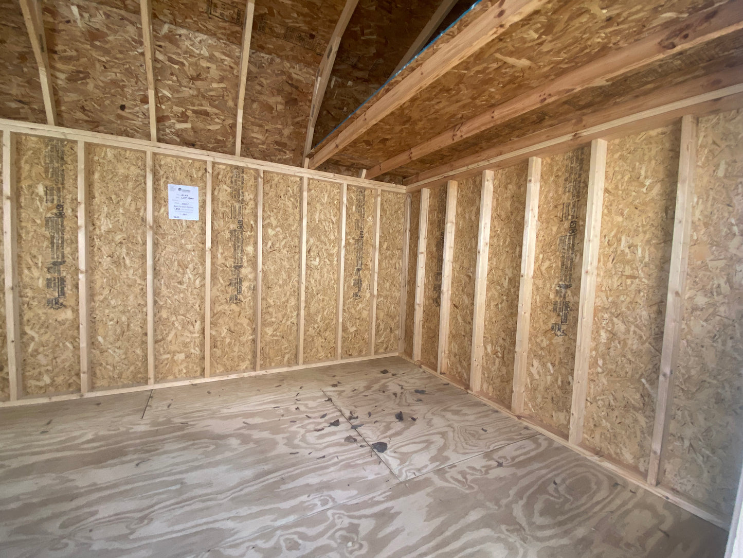 10x16 Side Lofted Barn 71635