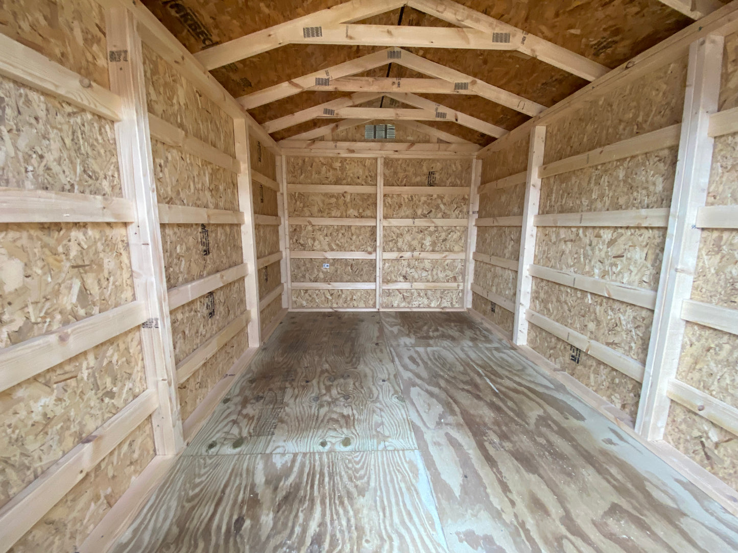 8x12 Economy Shed 72411