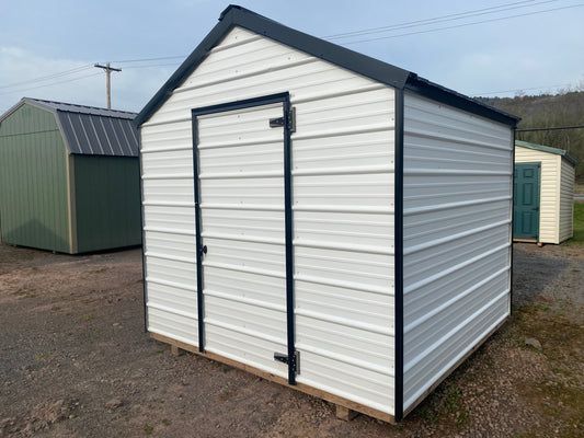8x8 Steel Shed 1173