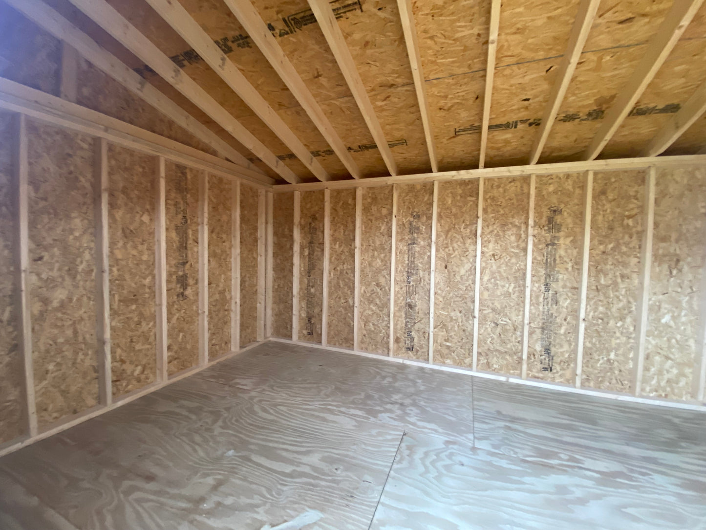 10x14 Sloped Shed 70597
