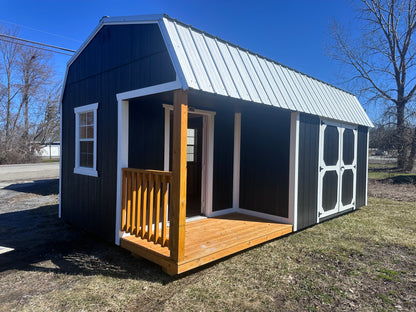 12x20 Lofted Side Porch 72101