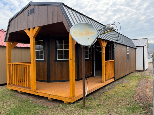 12x32 Lofted Deluxe Cabin C10196