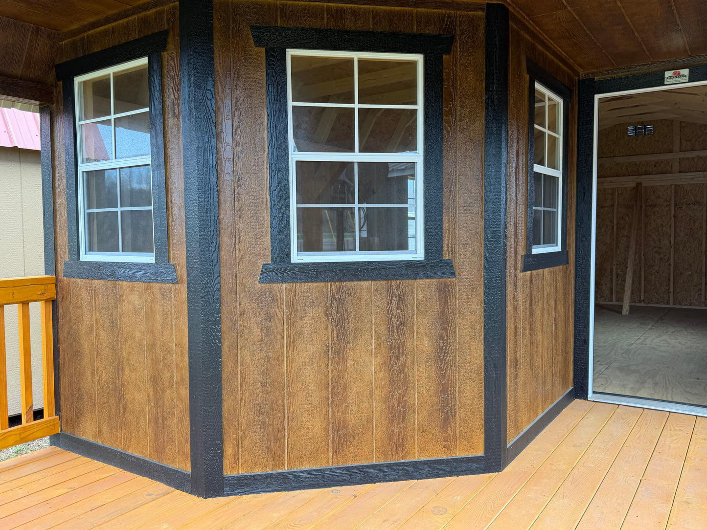 12x32 Lofted Deluxe Cabin C10196