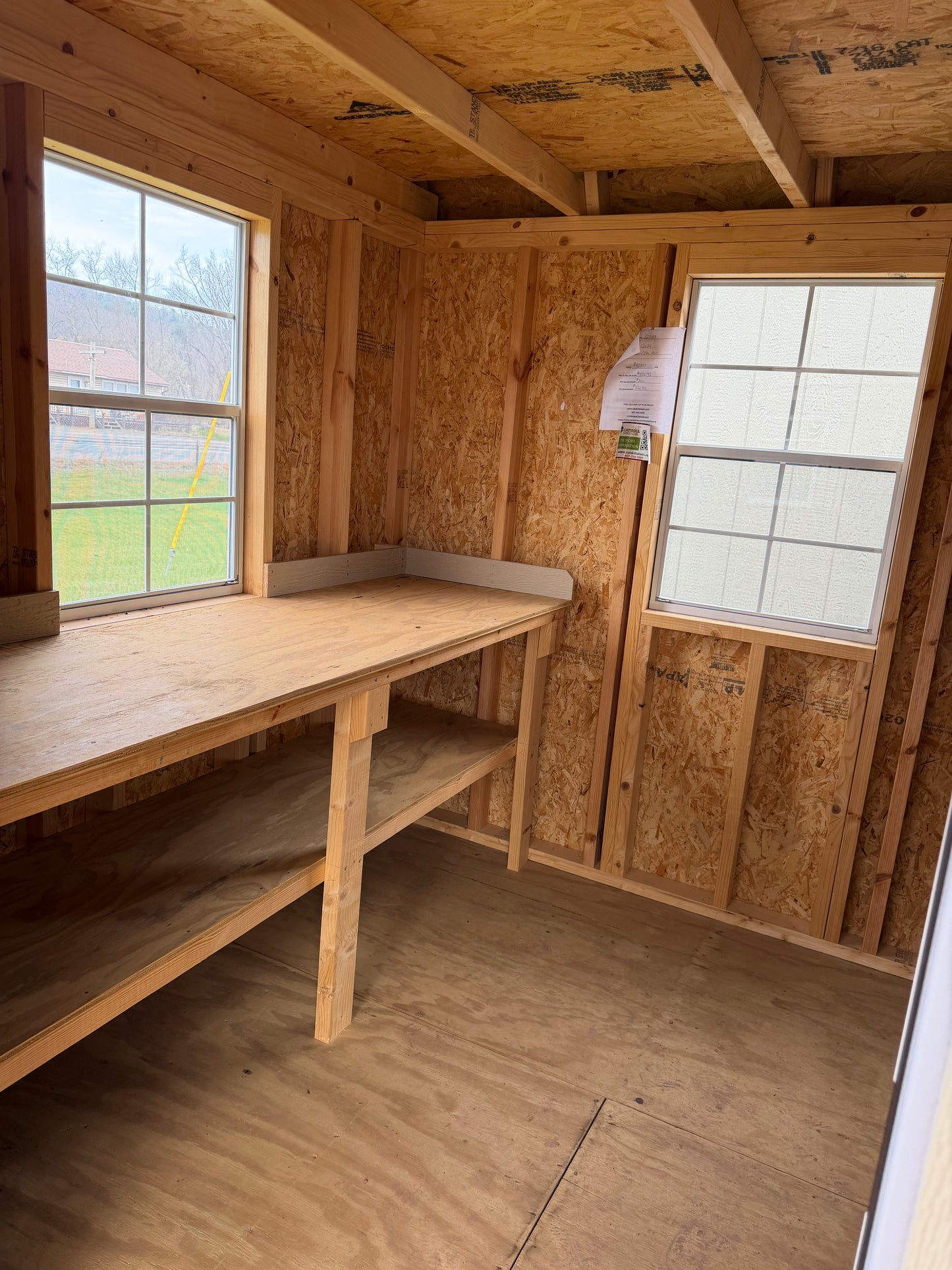 12x24 Lofted Side Porch 72729