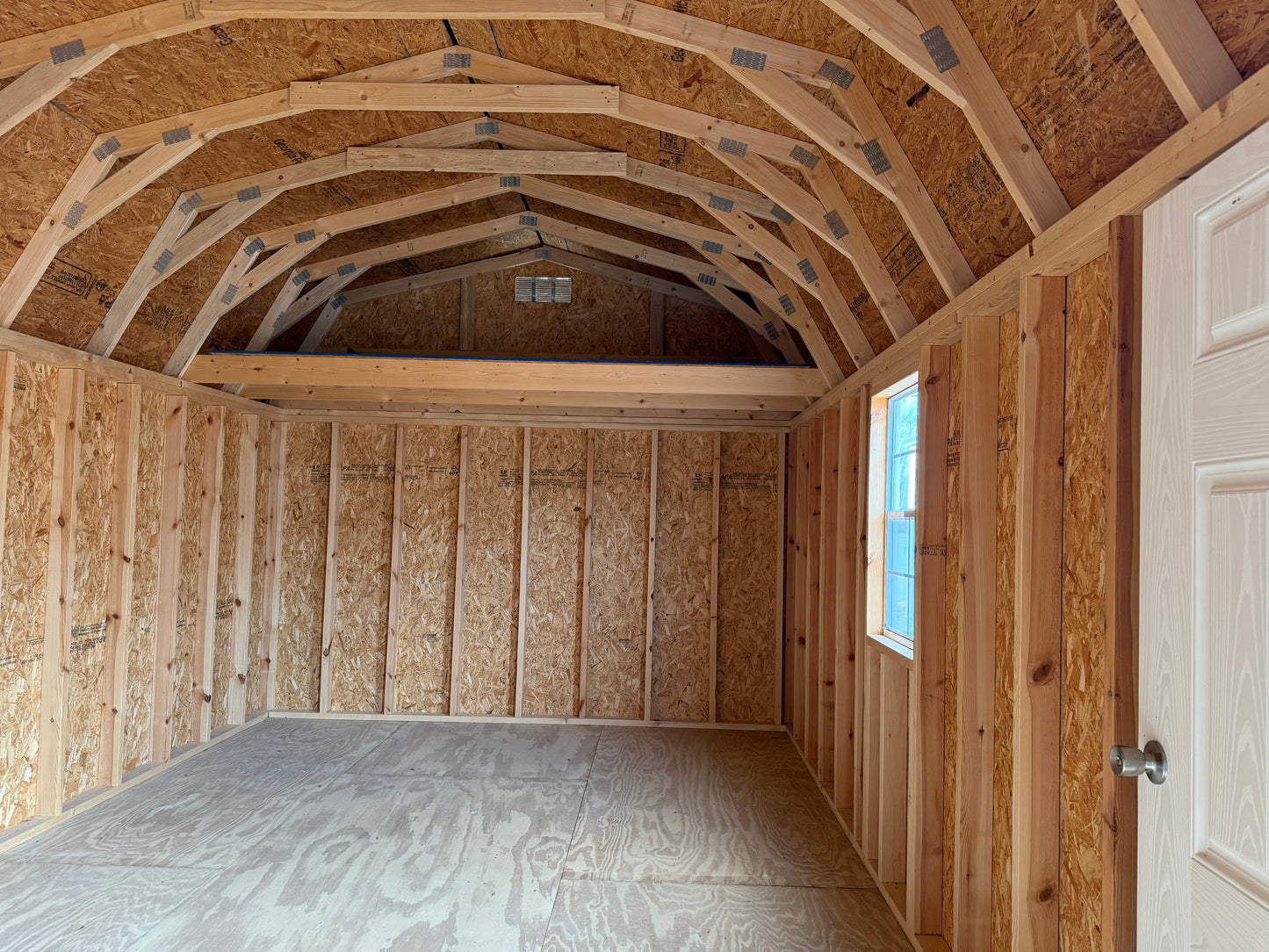 12x24 Lofted Garage 70897