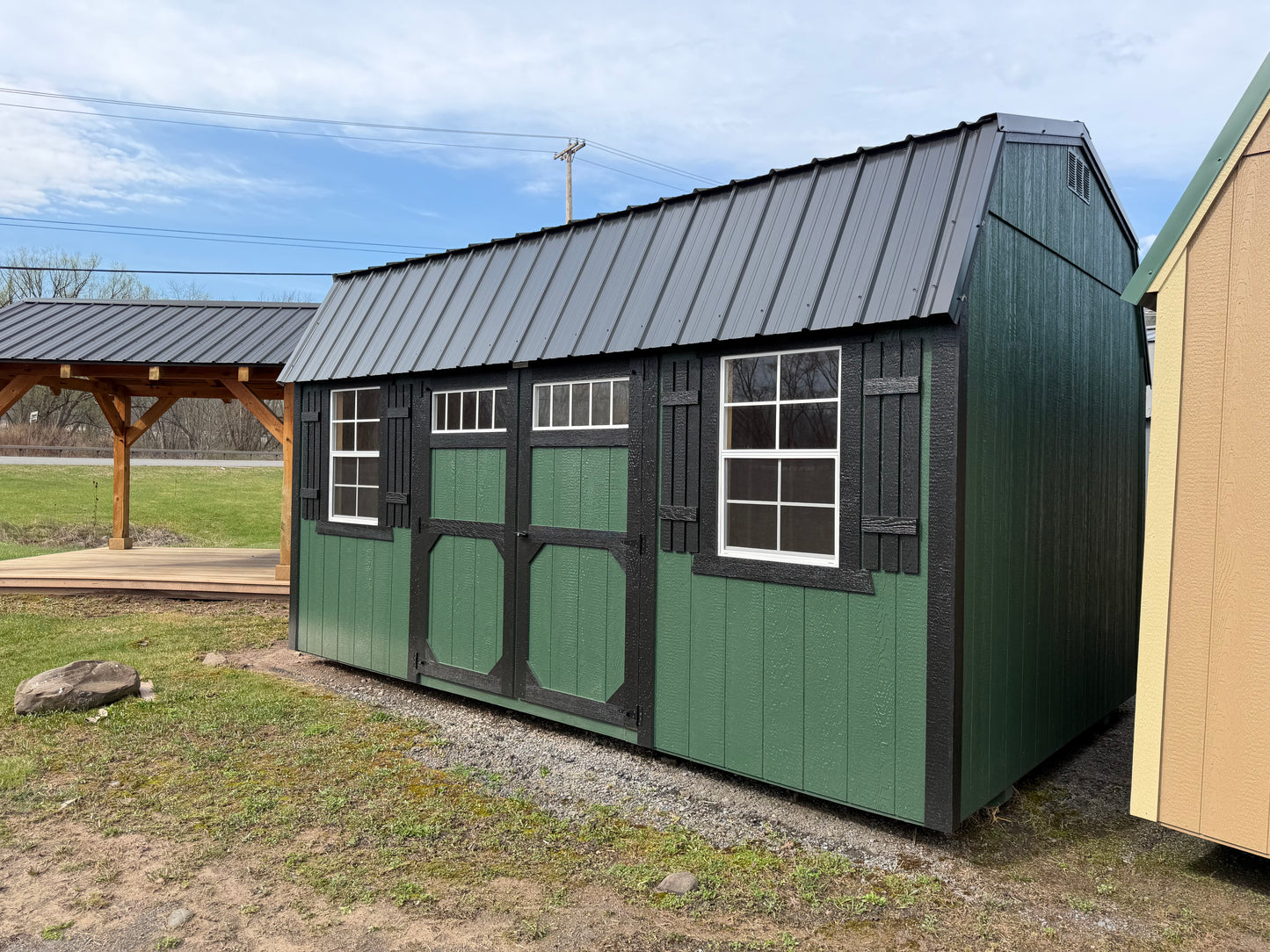 Side Lofted Barn 72894