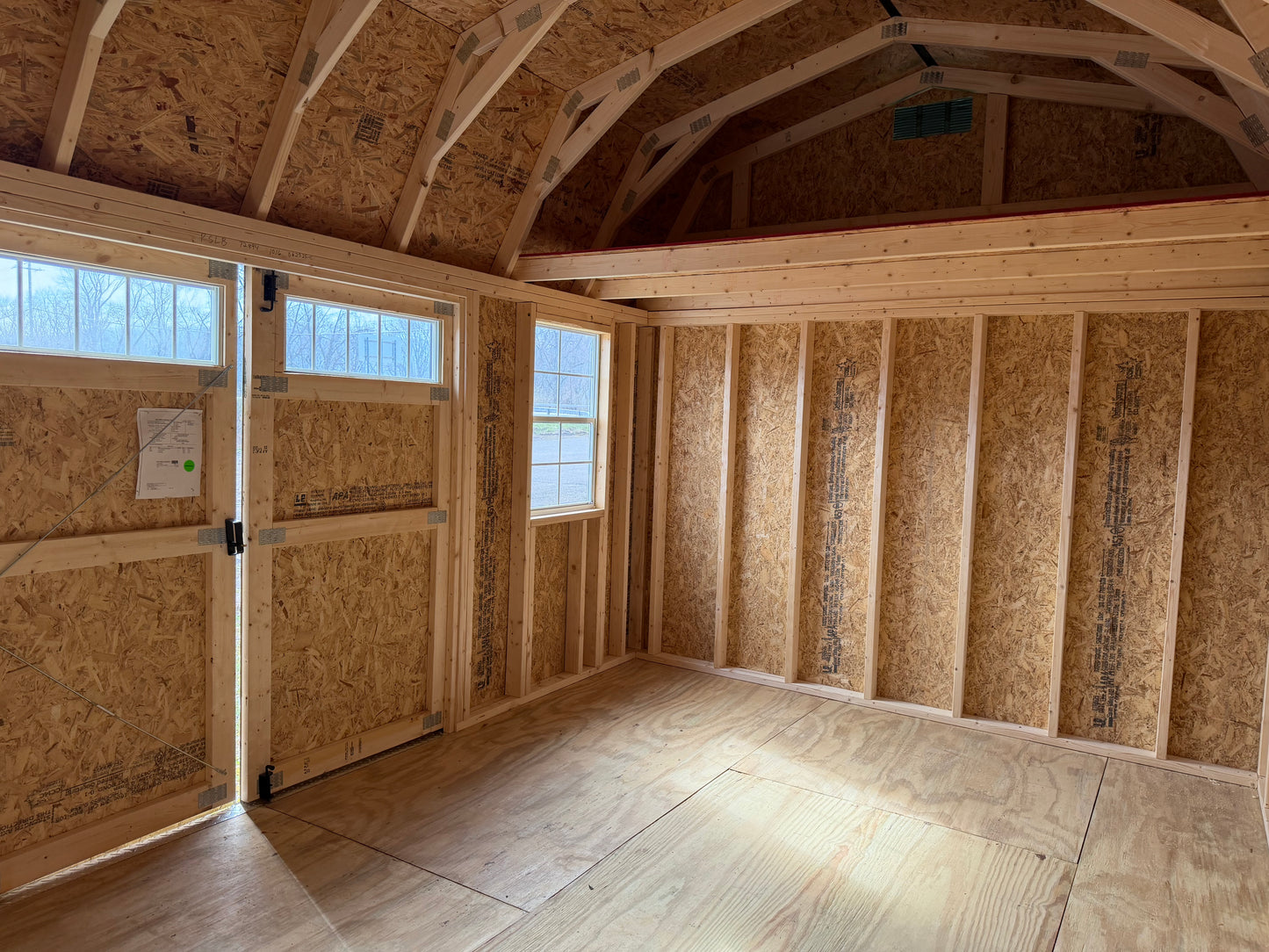 Side Lofted Barn 72894