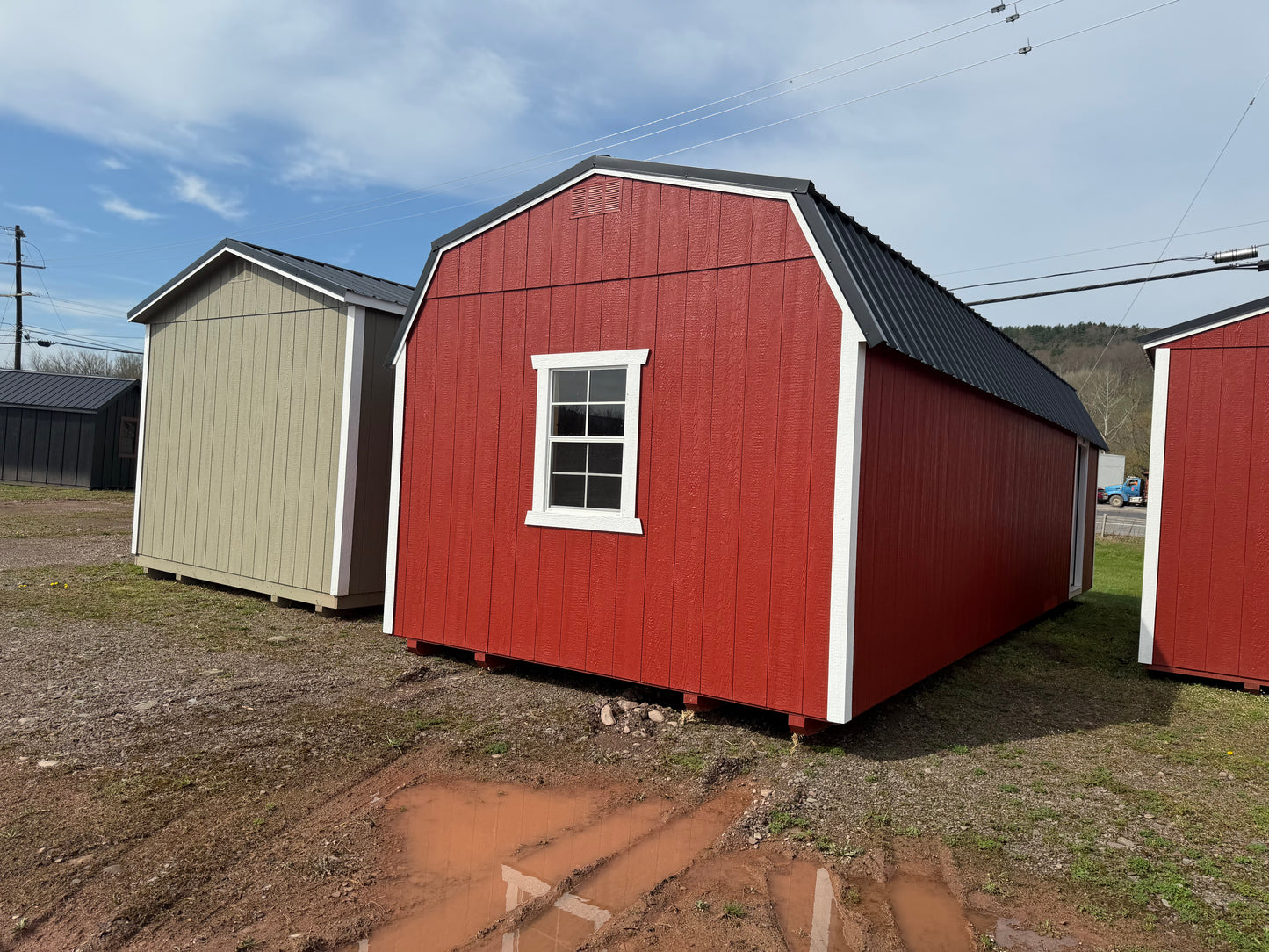 12x32 Lofted Garage C10219