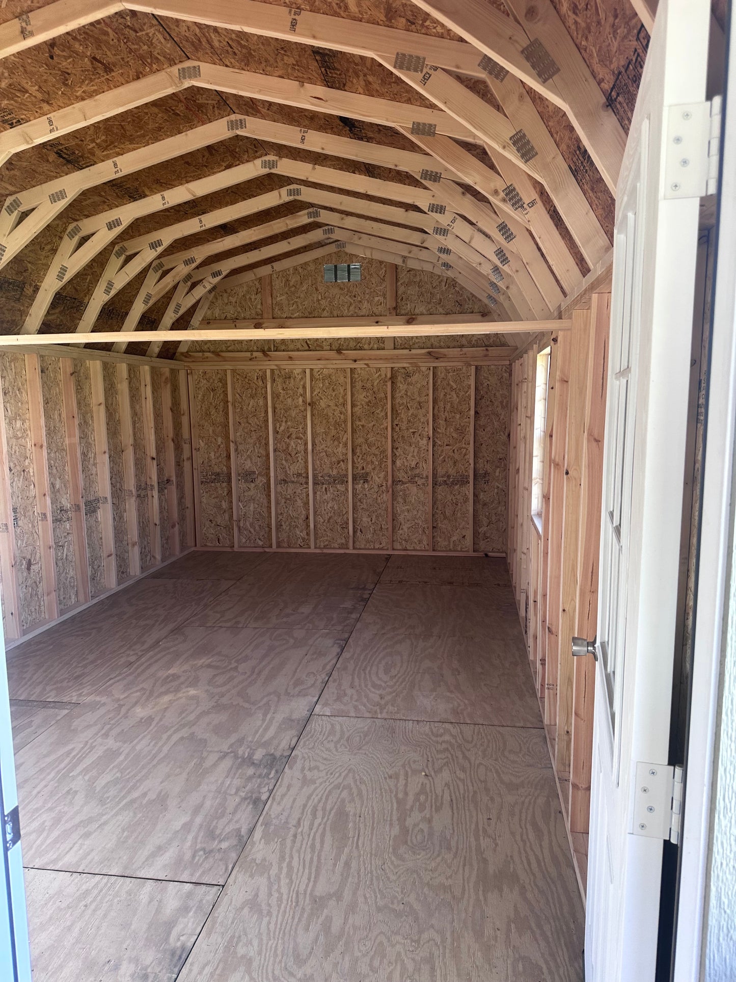 12x32 Deluxe Lofted Cabin 72463