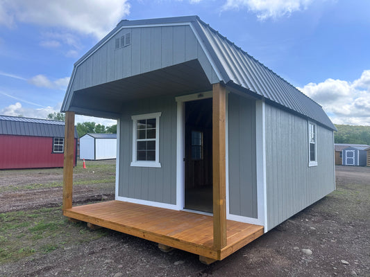 12x24 Lofted Playhouse 72477