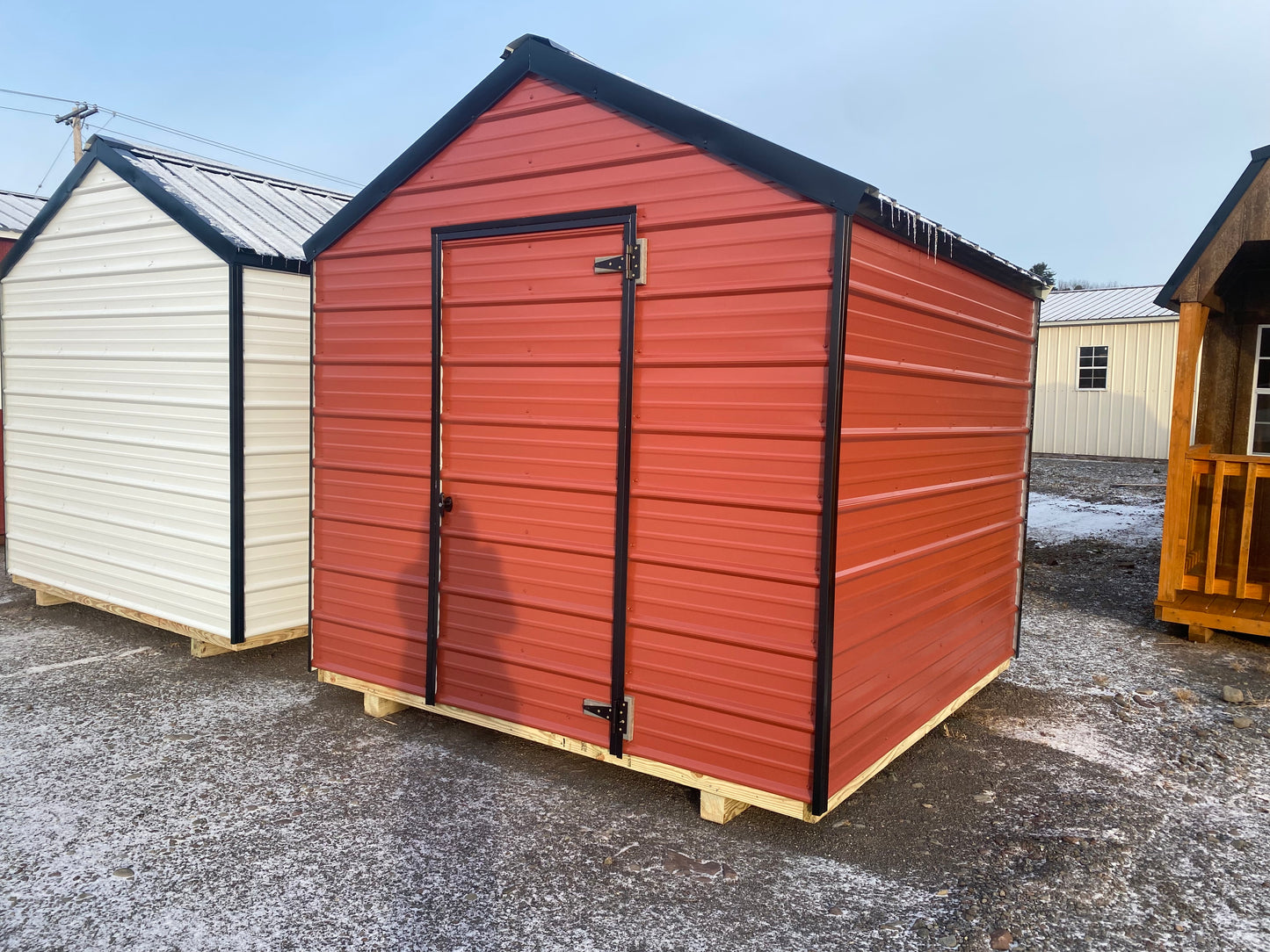 8x8 Steel Shed 1172