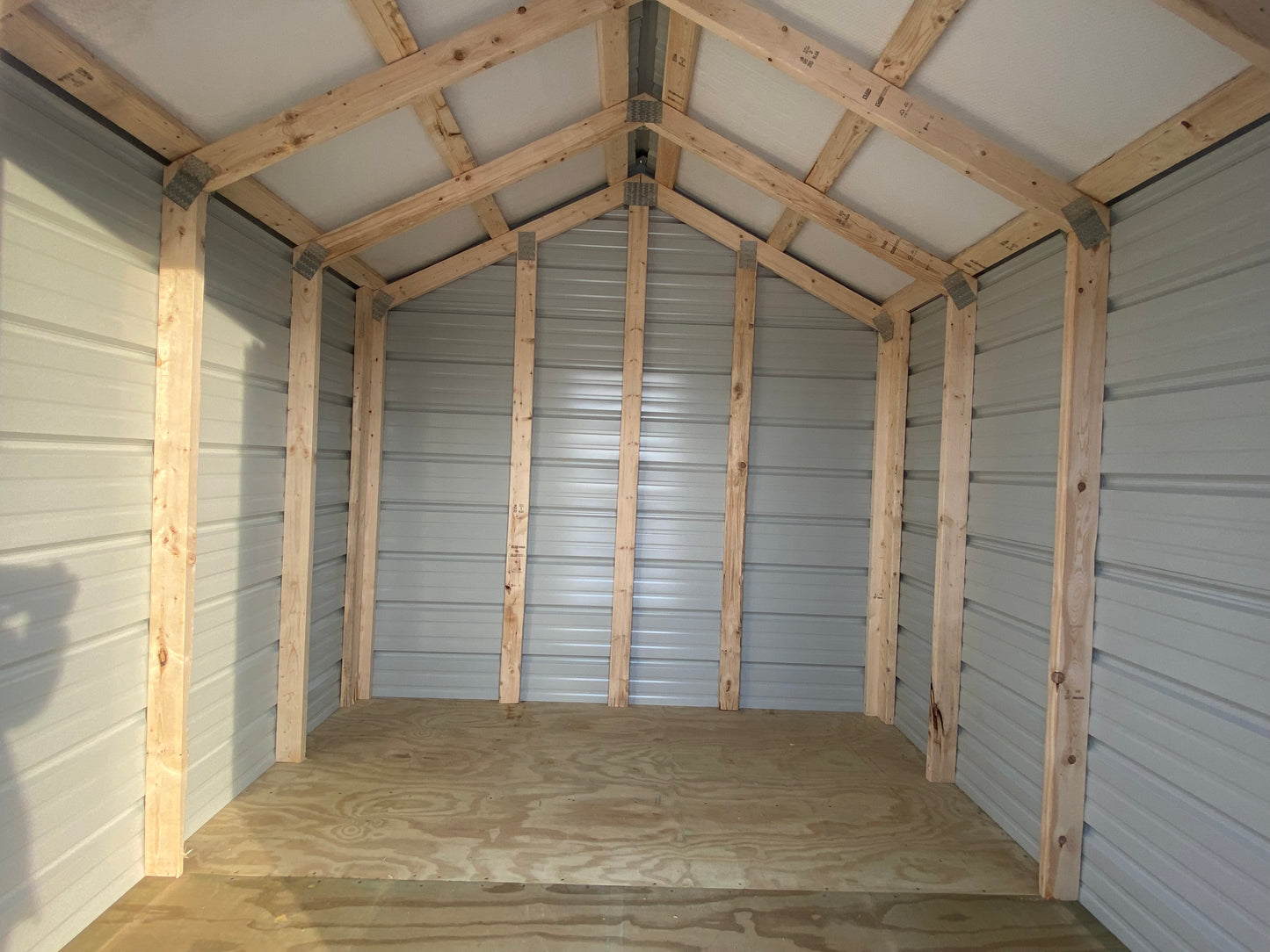 8x8 Steel Shed 1173