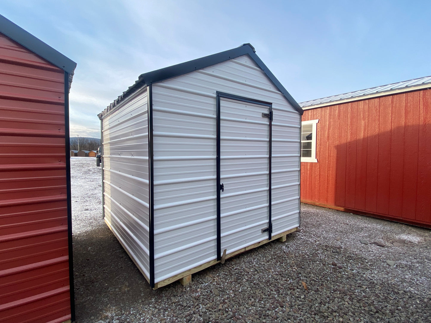 8x8 Steel Shed 1173
