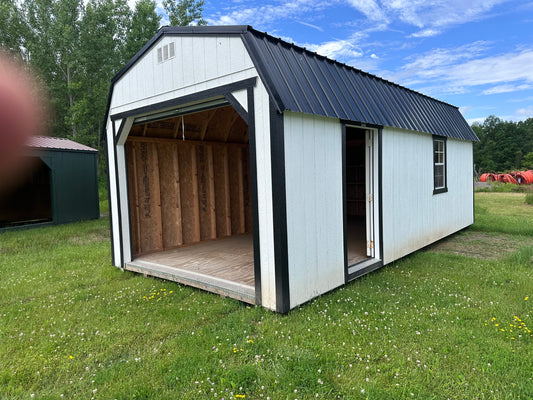 12x24 Lofted Garage 69781