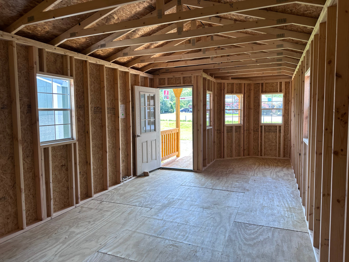 12x32 Deluxe Utility Cabin 72573