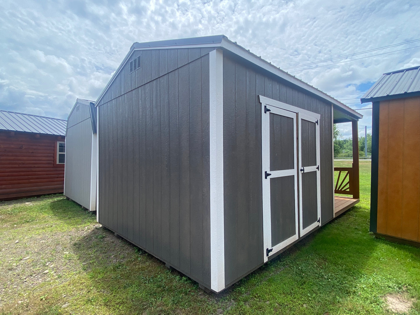 10x16 Side Lofted Barn 71038