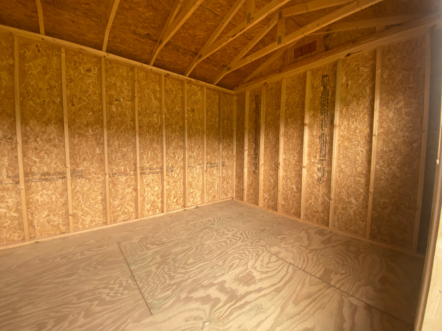 10x20 Side Utility Shed 71398