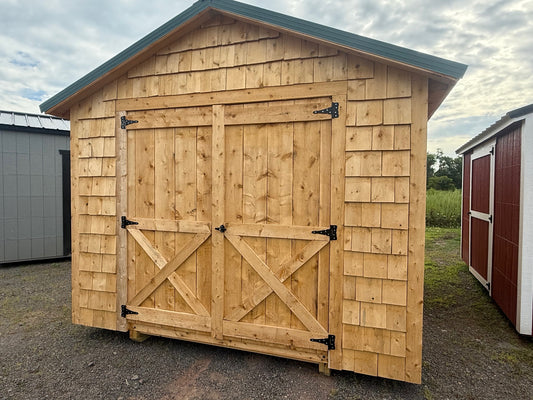 10x12 Cedar Shake Shed #1561