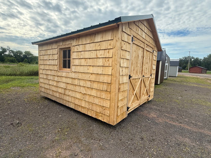 10x12 Cedar Shake Shed #1561