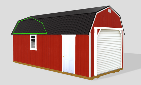 12x24 Lofted Garage SPECIAL ORDER