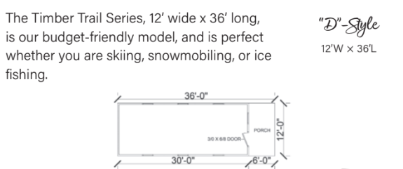 D- Log Cabins SPECIAL ORDER