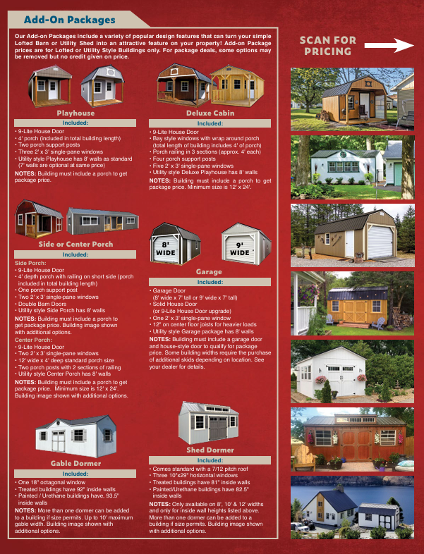 BACKYARD OUTFITTERS CATALOG