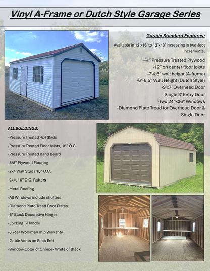 Catskill Shed Vinyl Line