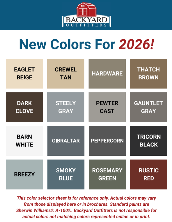 Side Lofted Barn- SPECIAL ORDER