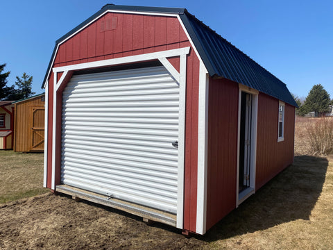 12x24 Lofted Garage 66359