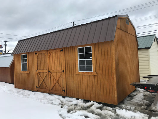 12 x 20 side lofted barn 66260