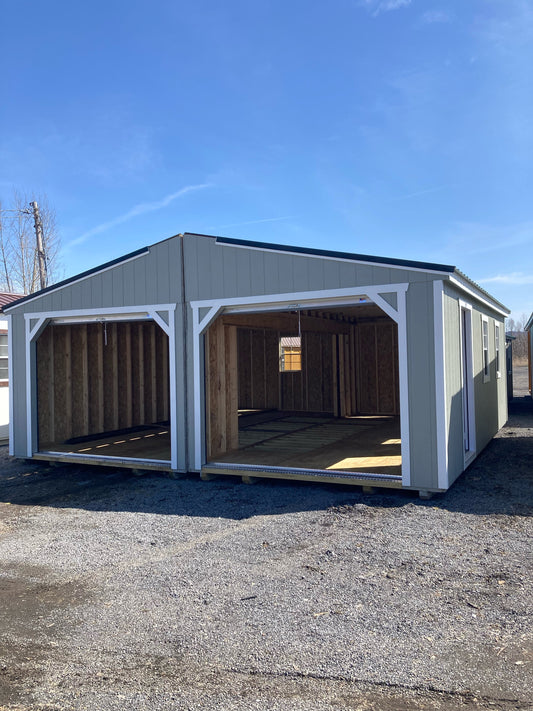 *DISPLAY ONLY-NOT FOR SALE* 24x24 Double Wide Garage 68201